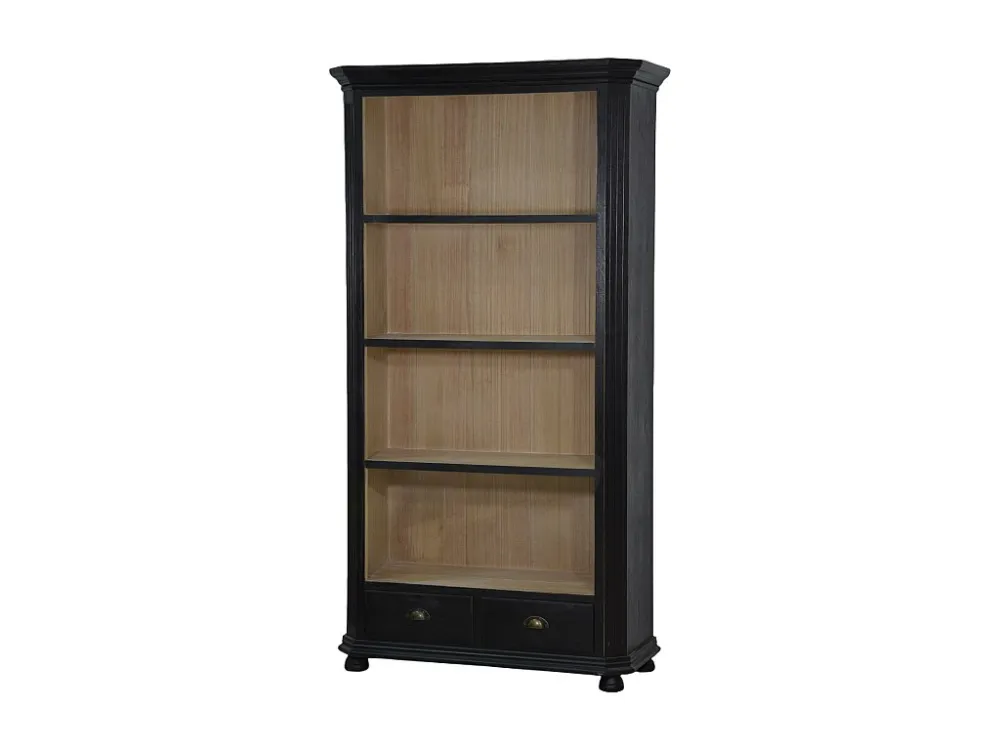Vitrinekast CESENA SC100 2D 100x40x187 Zwart