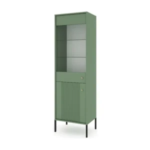 Vitrinekast ISEO SC54 2D 54x39x180 Groen