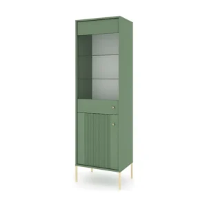 Vitrinekast ISEO SC54 2D 54x39x180 Groen