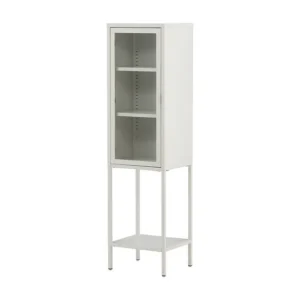 Vitrinekast MISHA SC41 1D 41x35x150 Wit