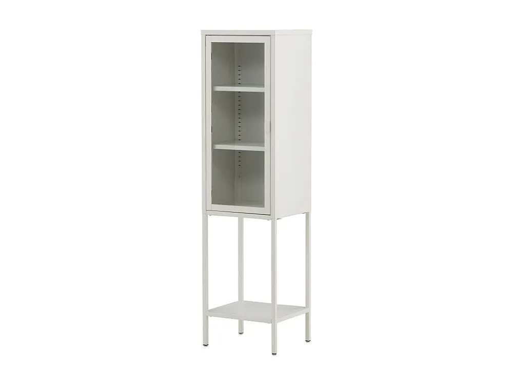 Vitrinekast MISHA SC41 1D 41x35x150 Wit