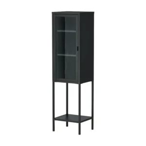 Vitrinekast MISHA SC41 1D 41x35x150 Zwart