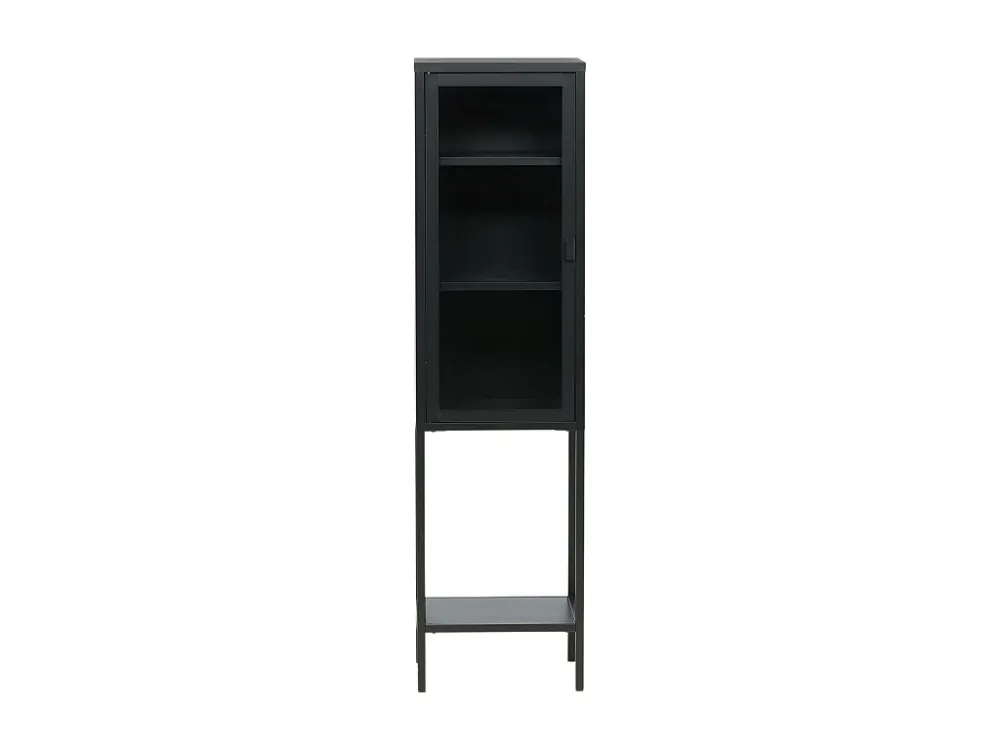 Vitrinekast MISHA SC41 1D 41x35x150 Zwart