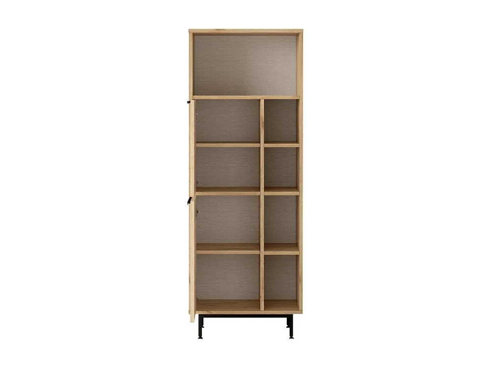 Vitrinekast OCEAN SC60 2D 60x36x162 Lichtbeige