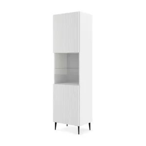 Vitrinekast RAVENNA B SC60 1D 60x42x215 Wit