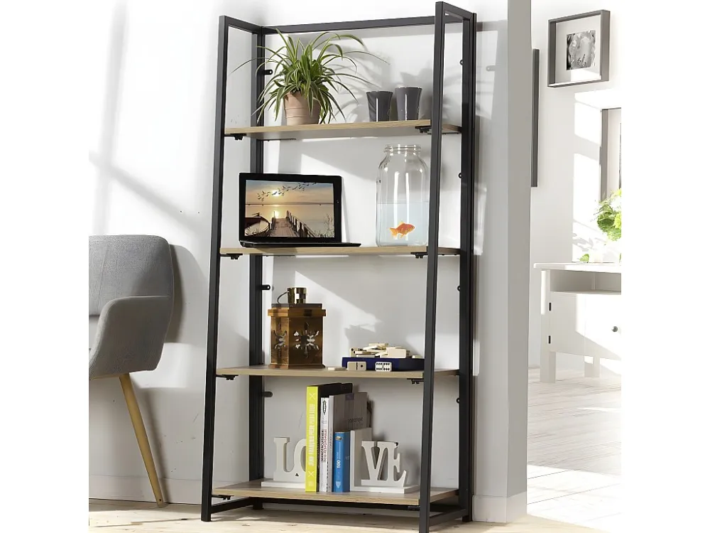 Opvouwbare plank 4 niveaus industriële stijl Calicosy