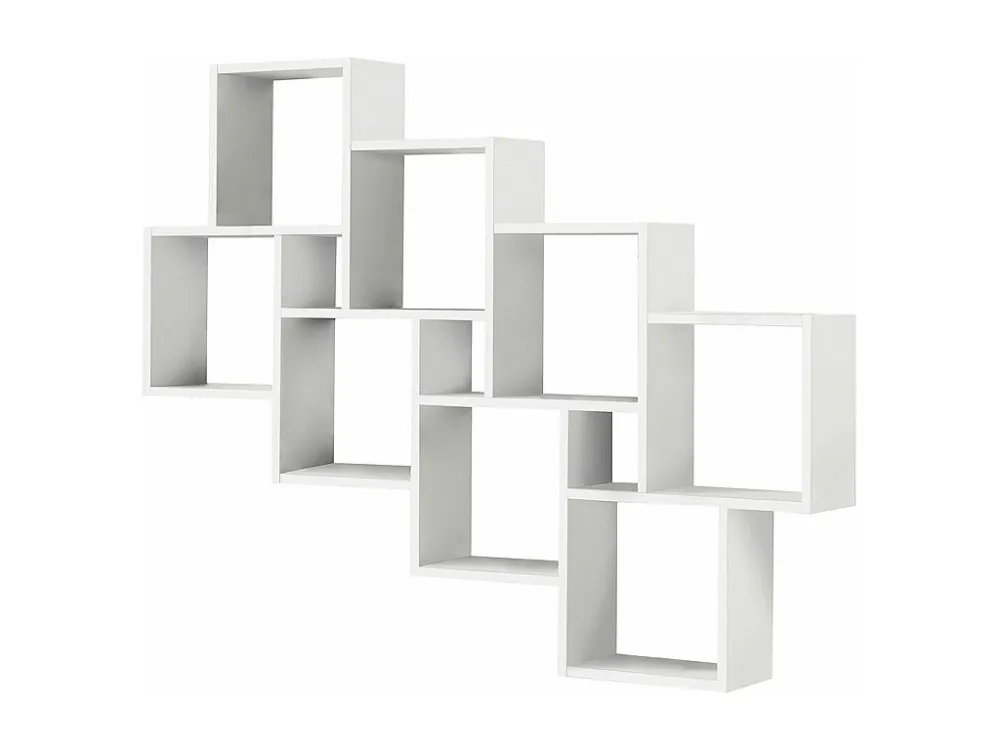 Wandplank met 11 zwevende compartimenten - Laurio Calicosy