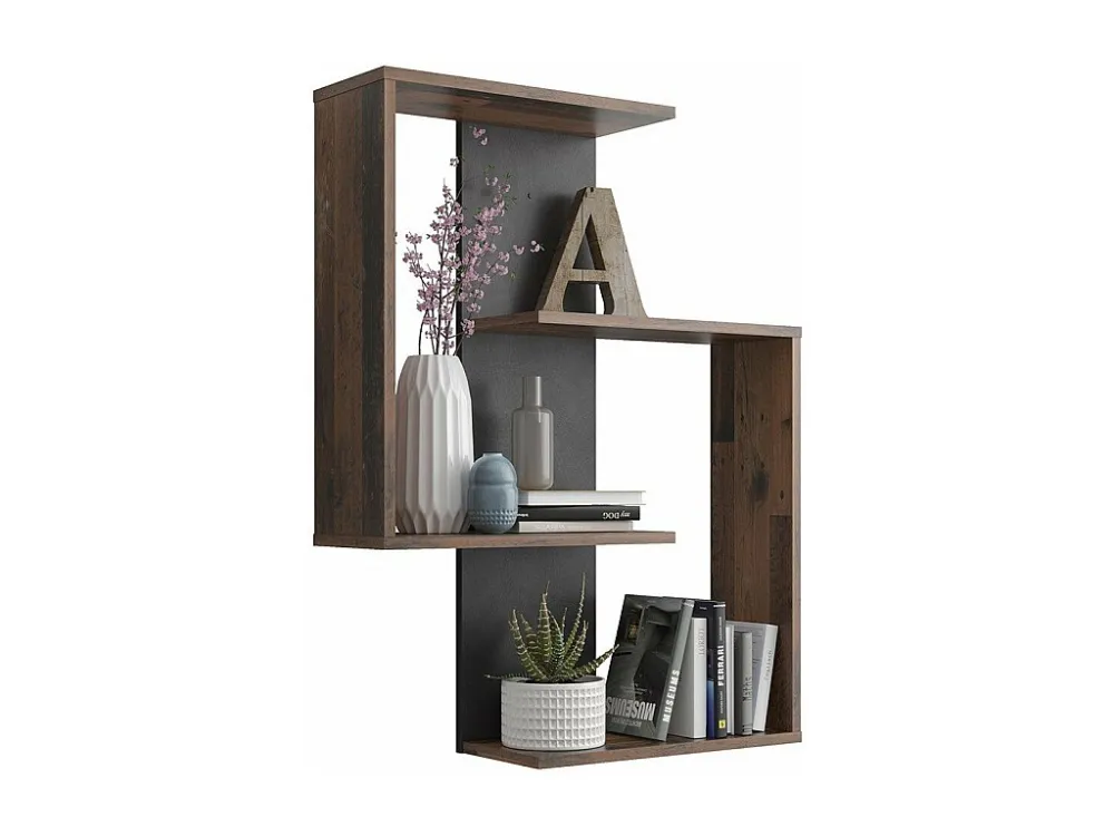 Wandplank 4 planken L65 cm - Kreta Calicosy