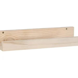 Wandplank van massief grenen - L40 x H7 cm Calicosy