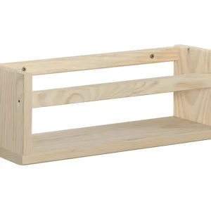 Wandplank van massief grenen - L40 x H15 cm Calicosy