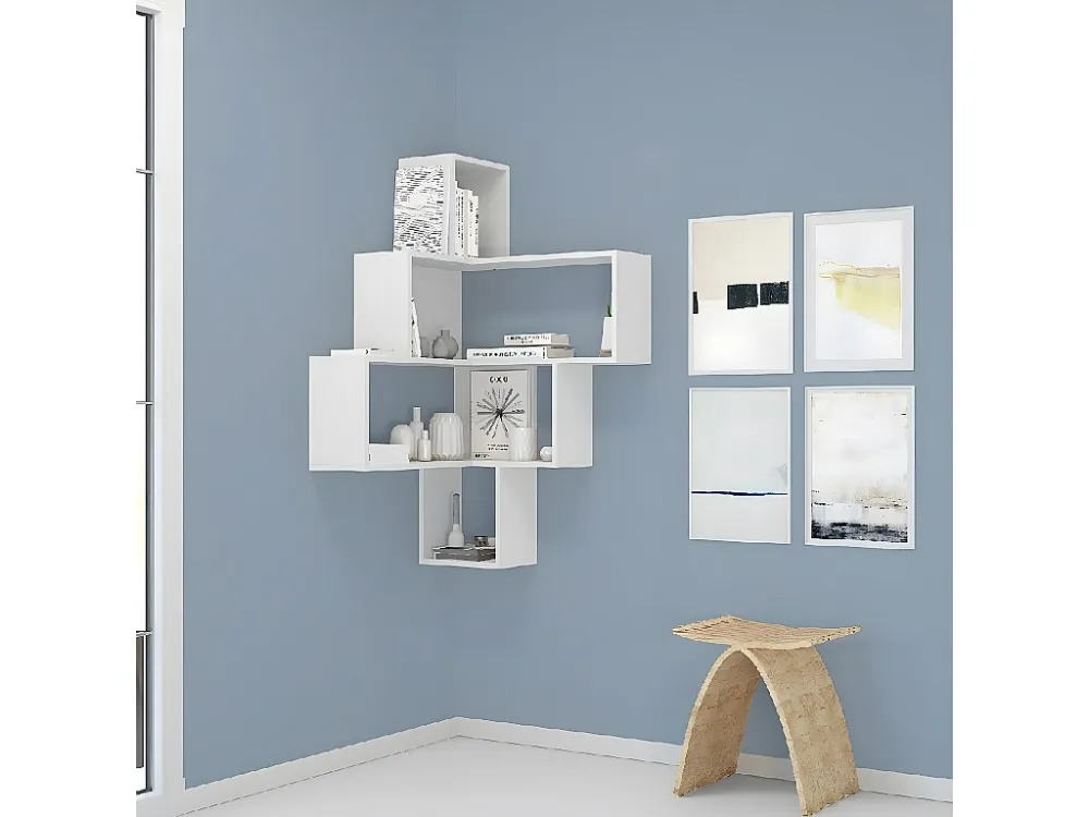 Chiara Plank, Wit, 70x70x122,5 cm, EPIKASA