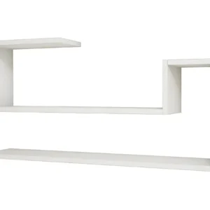Ginevra Plank, Wit, 100x22x50 cm, EPIKASA