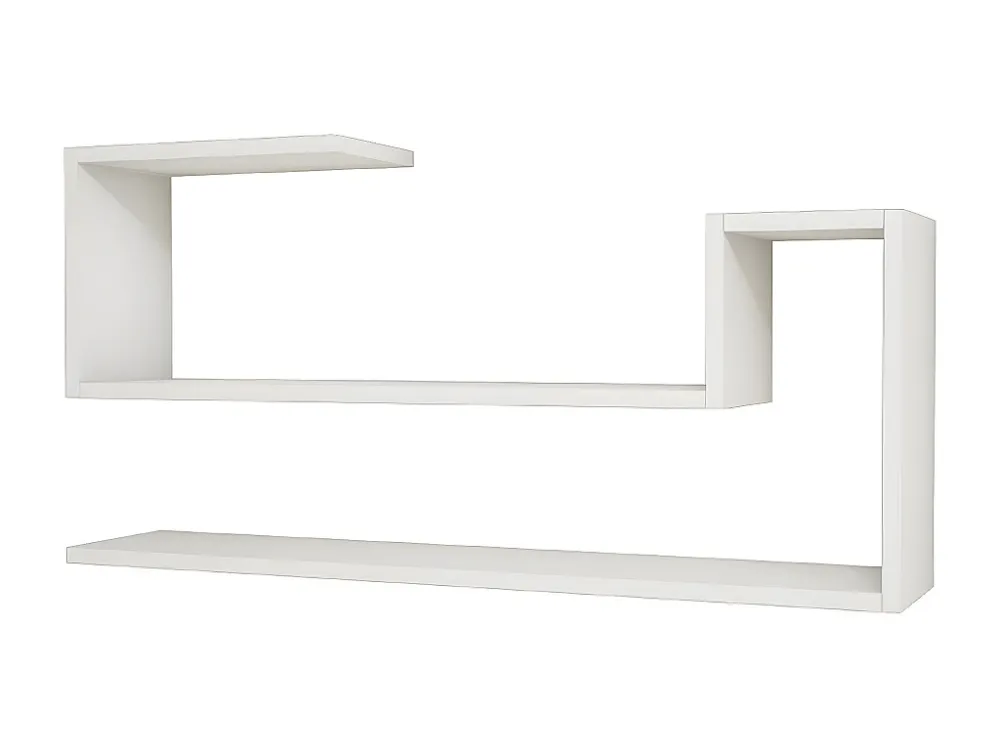 Ginevra Plank, Wit, 100x22x50 cm, EPIKASA