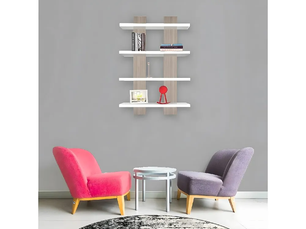 Lella Plank, Wit, Cordoba, 50x17x80 cm, EPIKASA