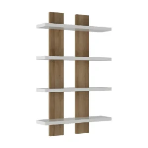 Lella Plank, Wit, Eik, 50x17x80 cm, EPIKASA