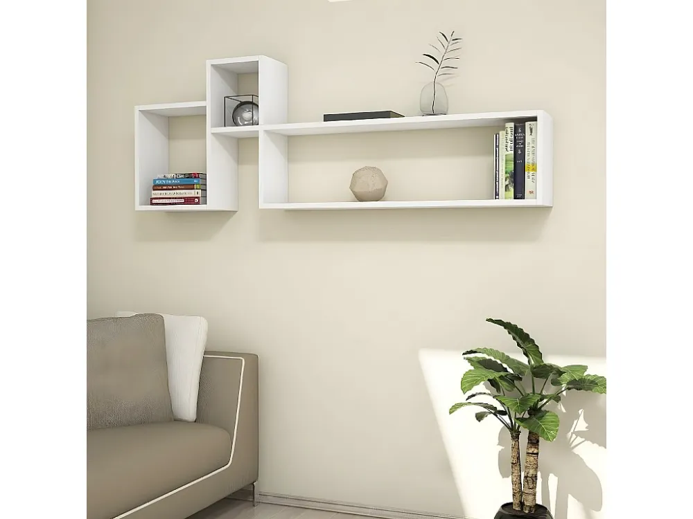 Olivia Plank, Wit, 155x22x55 cm, EPIKASA