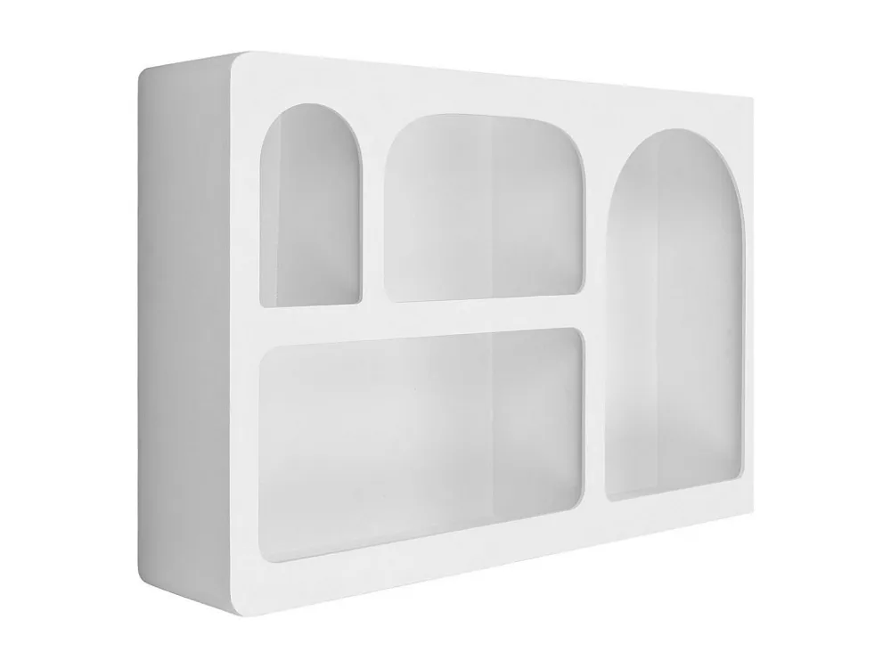 Plank Bryne, Wit, 60x13x40 cm, EPIKASA