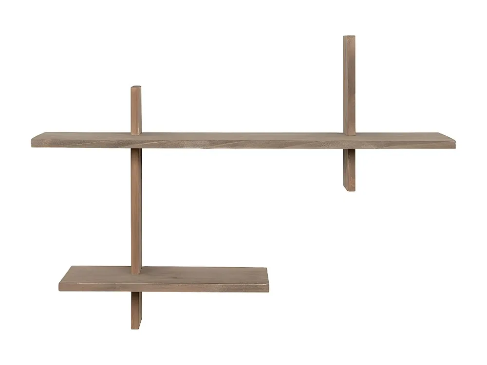 Plank Ovada, Bruin, 15x60x44 cm, EPIKASA