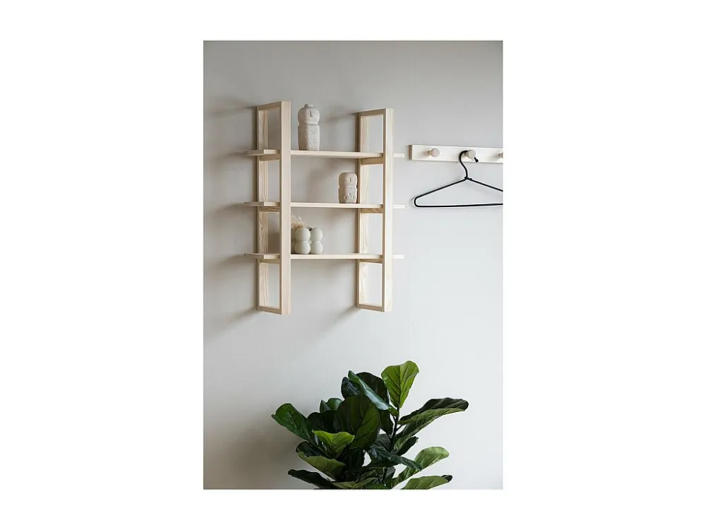 Plank Santiago, Bruin, 18x48x63 cm, EPIKASA