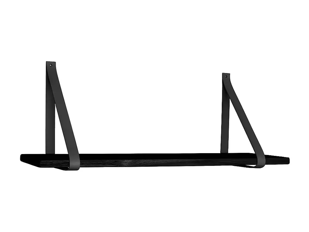 Étagère Marea, Noir, 20x80x2 cm, EPIKASA