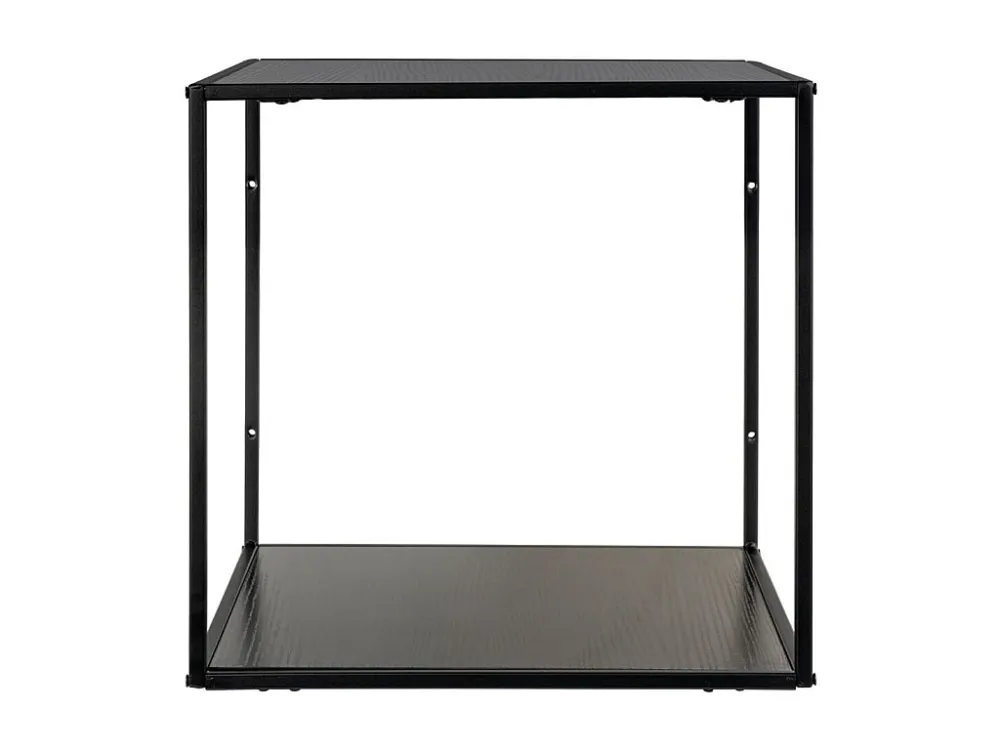 Vita wandkast zwart. House Nordic