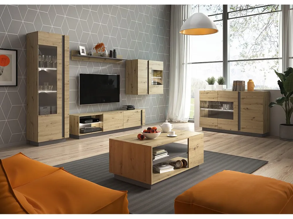 Wandrek ARCADE WS138 1S 138x20x20 Beige