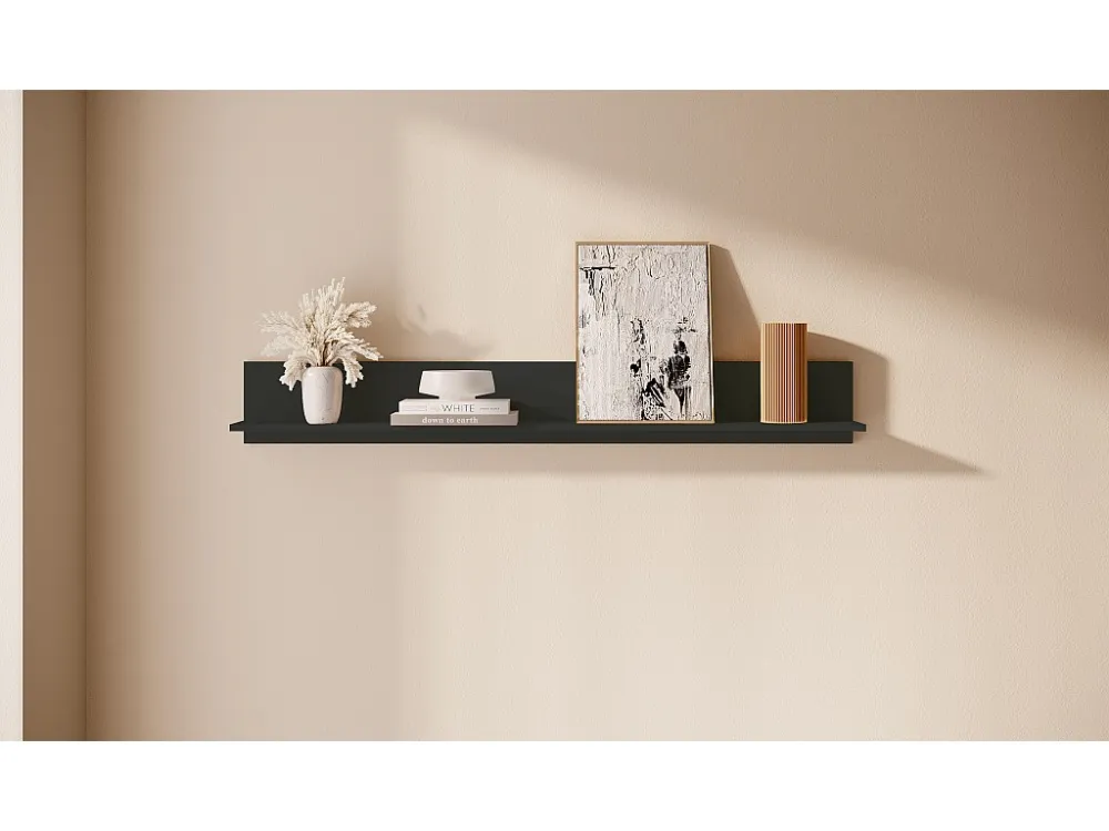 Wandrek DIAMO WS150 1S 150x12x16 Zwart