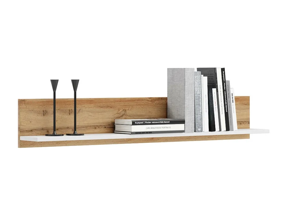 Wandrek SHELF WS100 1S 100x16x18 Wit