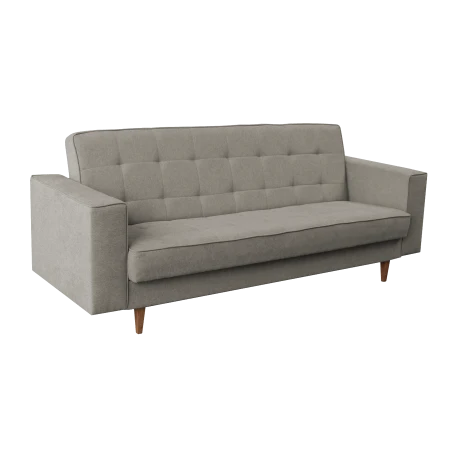2BM - Zetelbed Luna - Stof Beige - 243x87x80cm