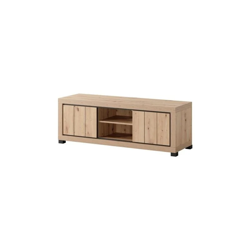 KTD - TV-Meubel Dijon - Gebleekte Eik - 145x53x45cm Alcos