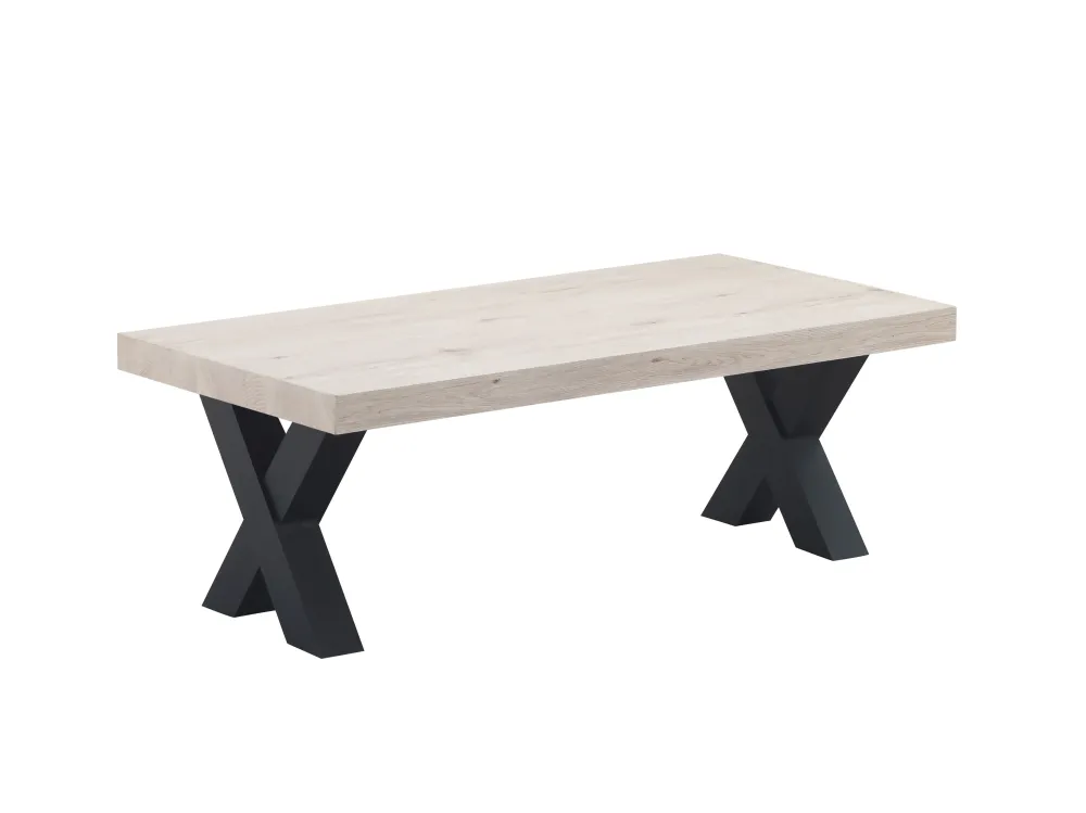 Salontafel Ontario - Natuurlijke Eik - 130x45x65cm GBO