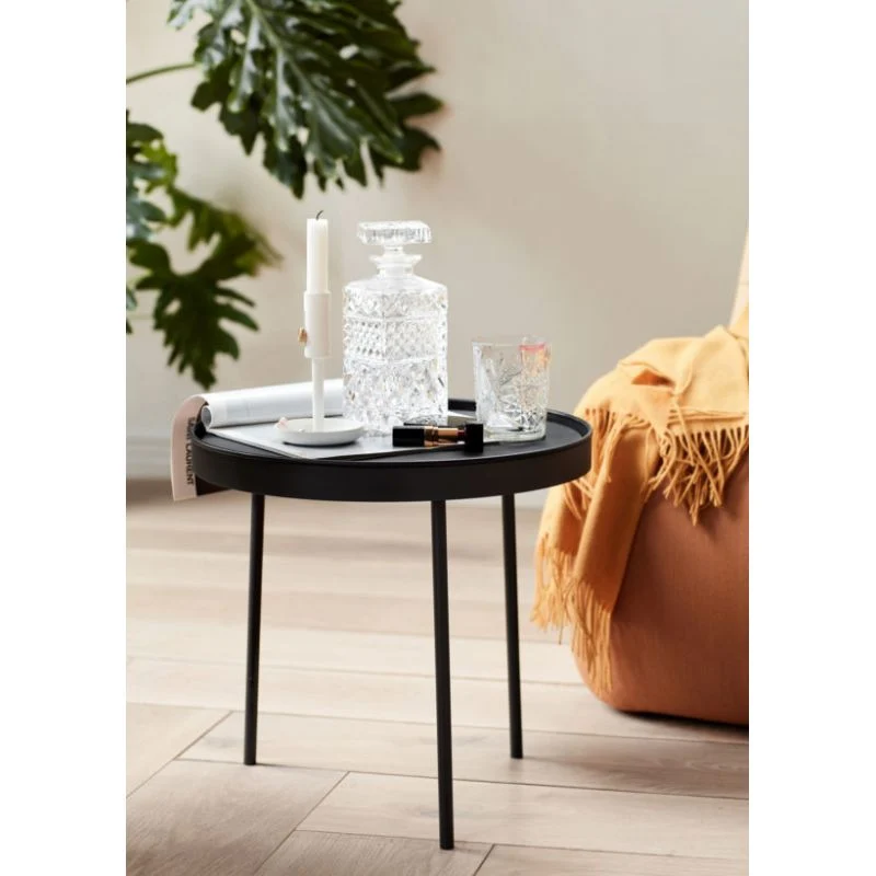 LVF - Salontafelset Coal - Zwart - 50/65x36/43x50x/65cm Livingfurn