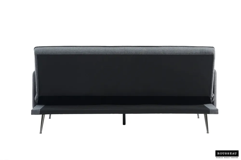 Rousseau - Clic-clac zetelbed Sivas - Grijs - 95x199x89 cm