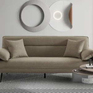 Rousseau - Zetelbed Sivas Beige - 95x199x89 cm