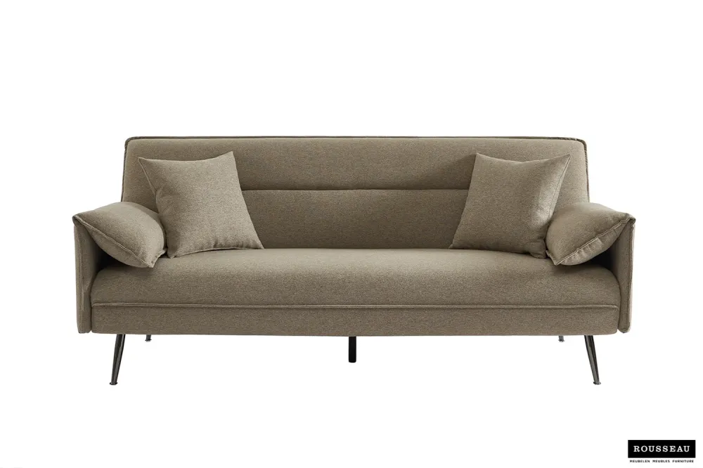Rousseau - Zetelbed Sivas Beige - 95x199x89 cm