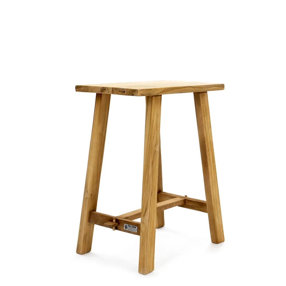 Houten kruk Sawah Tall Men Standing
