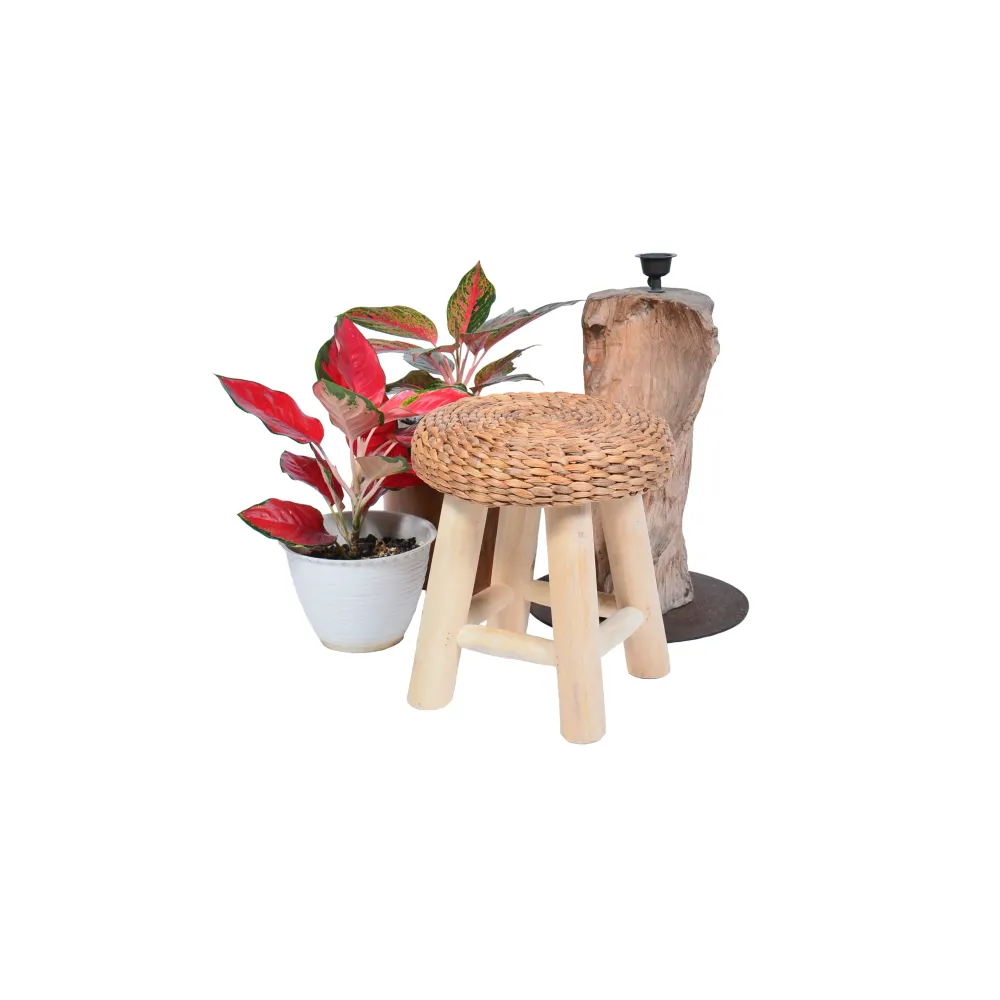 Ronde kruk Lotus Tall Men Standing