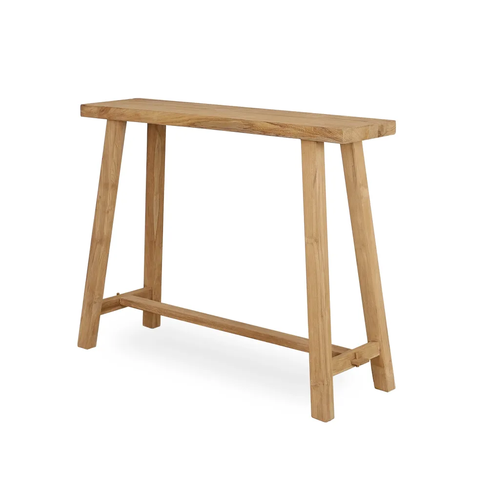 Teakhouten Console tafel Kuta Tall Men Standing