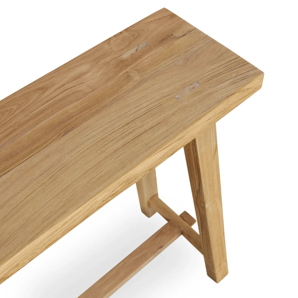 Teakhouten Console tafel Kuta Tall Men Standing