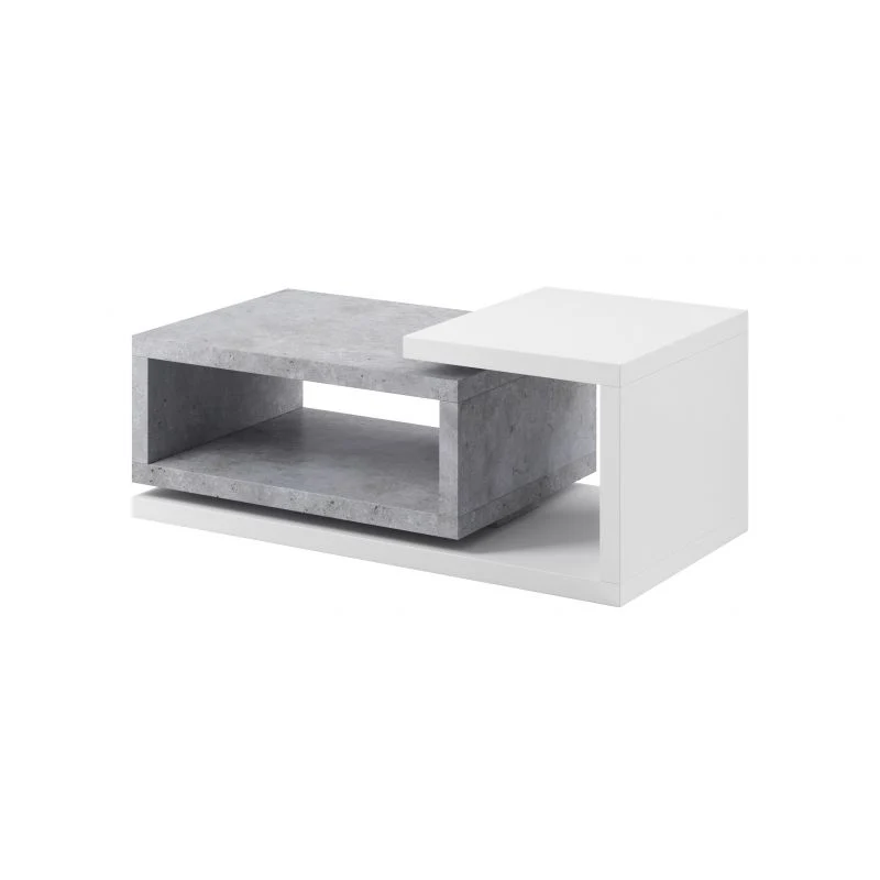 Salontafel Bota - Wit/Beton - 120x47x60cm vendor-unknown